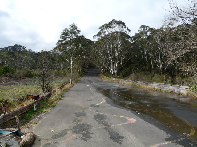 Catalina disused raceway in the Gully, Katoomba, 2012
